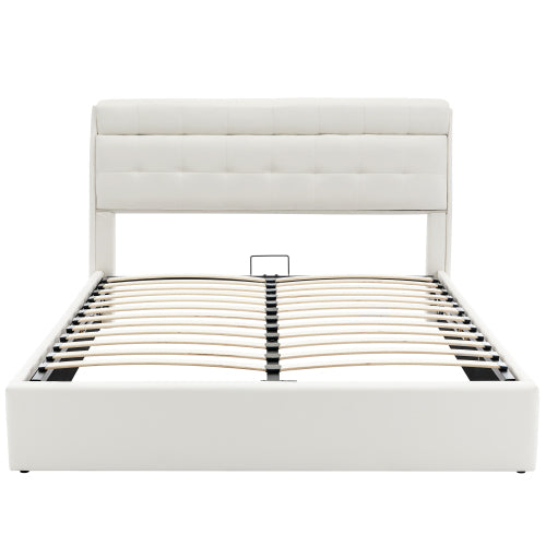AI62 Decor Hydraulic King Bed with Storage