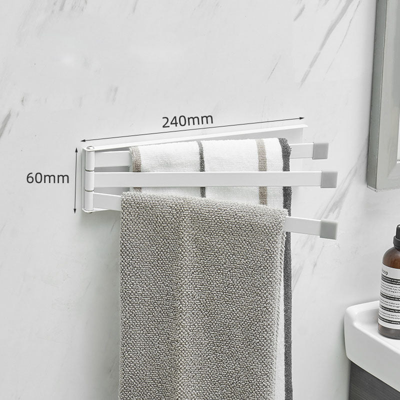 AI62 Decor Nordic Bathroom Non-perforated Towel Rack Bathroom