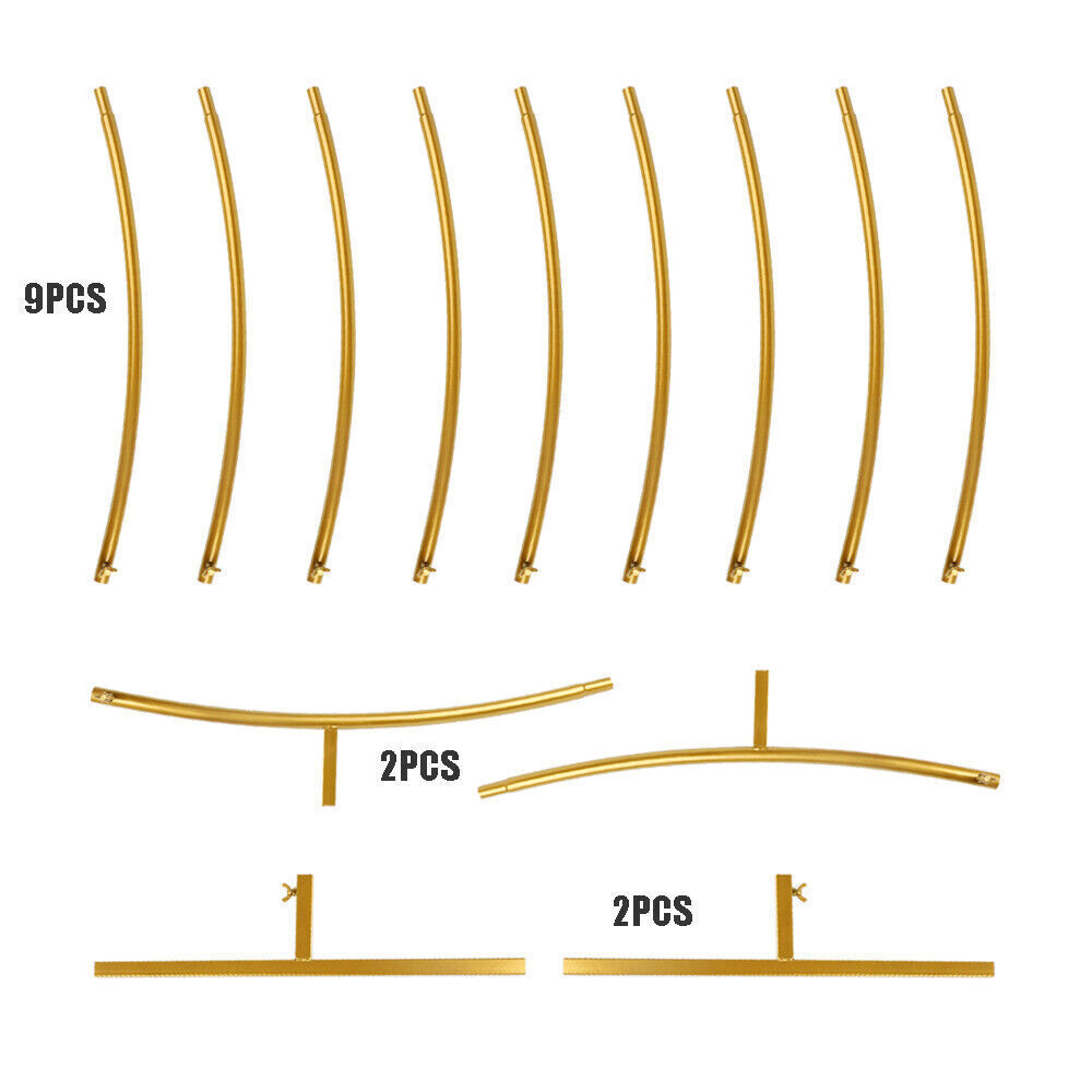 AI62 Decor Gold Hoop Wedding Backdrop Frame 2M