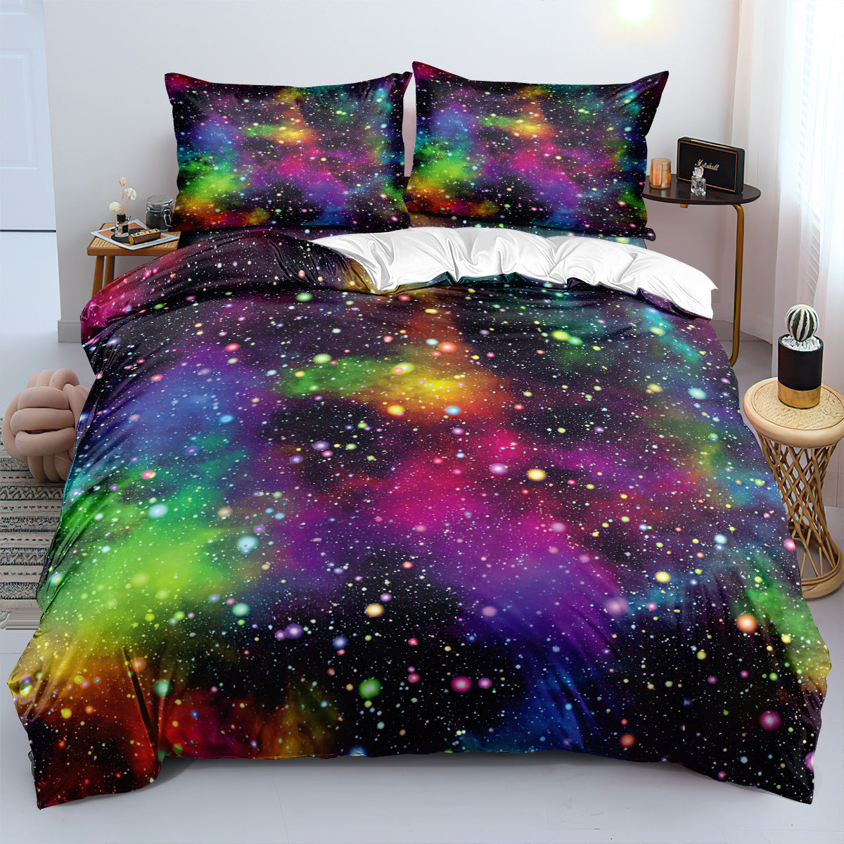 AI62 Decor Digital Printed 3-Piece Bedding Set