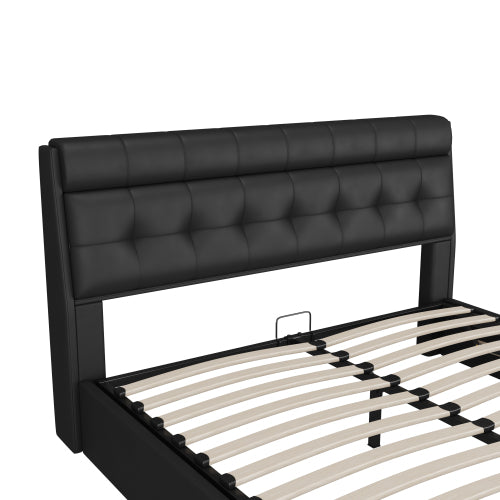 AI62 Decor Fashion Upholstered Bed with Storage