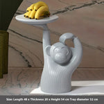Monkey Decorative Coffee Table Tray AI62Decor