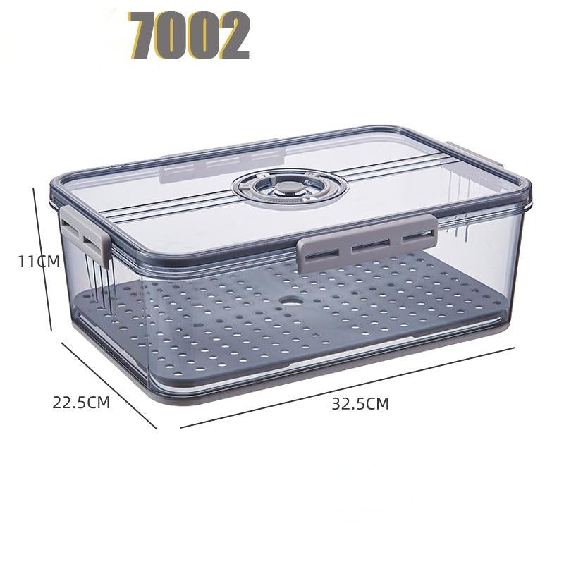 Transparent Refrigerator Storage Box - Food Grade PET AI62Decor