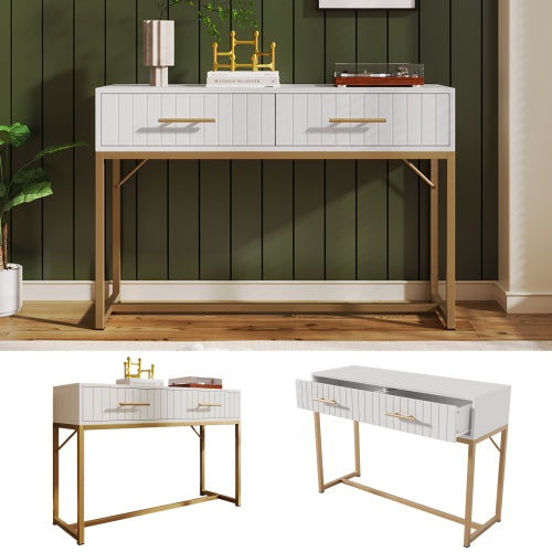 AI62 Decor Dressing Table with 2 Drawers