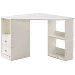 L-Shaped Corner Computer Desk with Storage AI62Decor