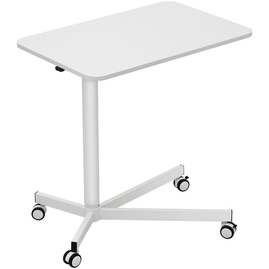 AI62 Decor Mobile Height Adjustable Standing Desk with Wheels 28.5–44.2