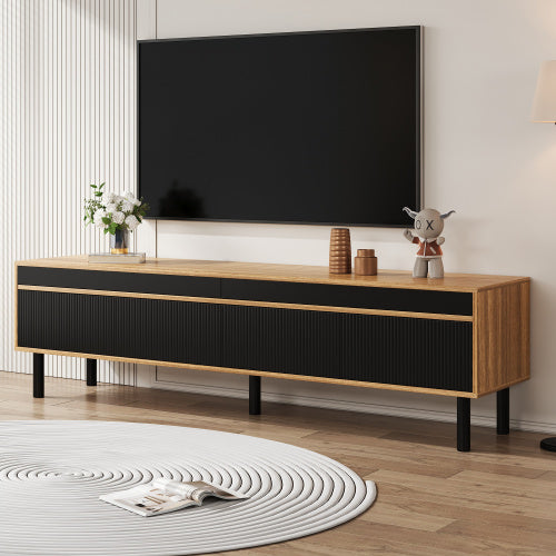AI62 Decor  4-Door Low Cabinet