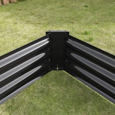 AI62 Decor Metal Raised Garden Bed Kit for Flowers & Vegetables