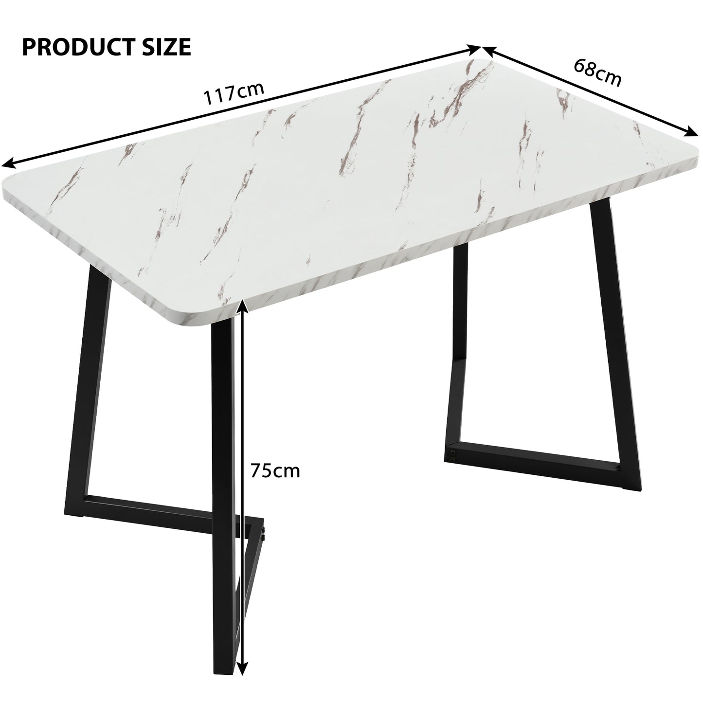 AI62 Decor Rectangular Dining Table