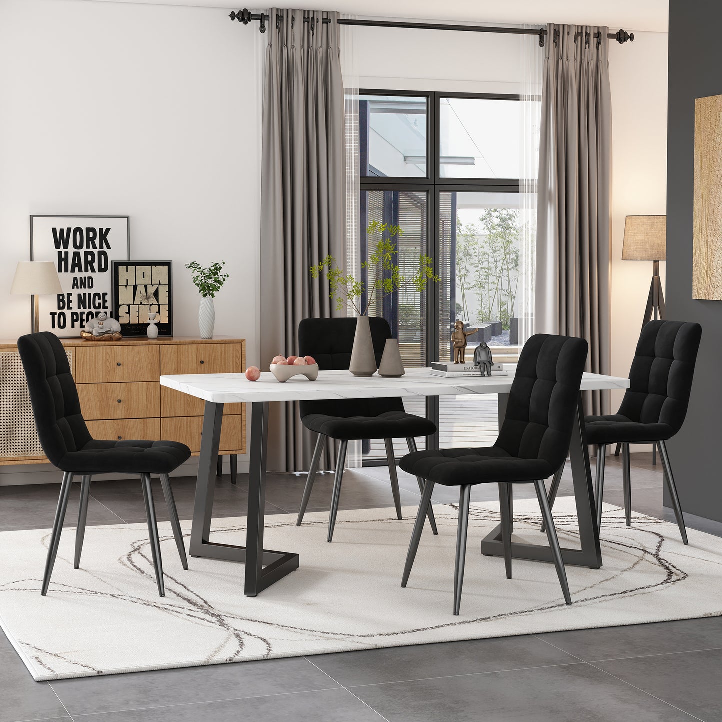 AI62 Decor Rectangular Dining Table