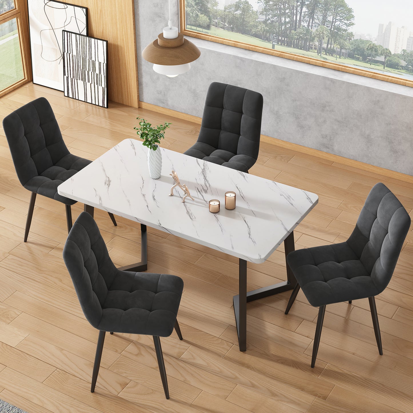 AI62 Decor Rectangular Dining Table