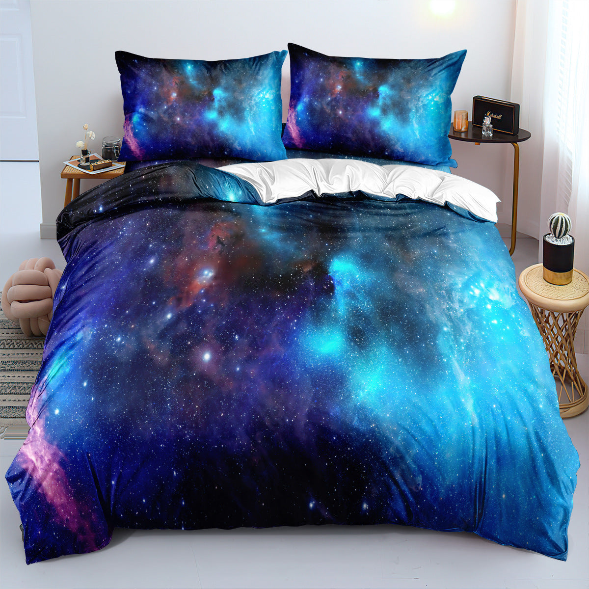 AI62 Decor Digital Printed 3-Piece Bedding Set