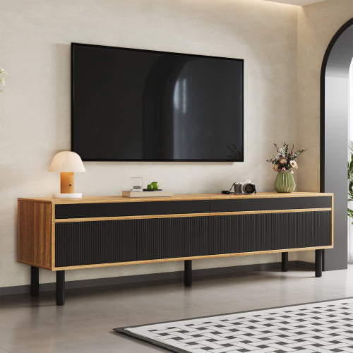 AI62 Decor  4-Door Low Cabinet