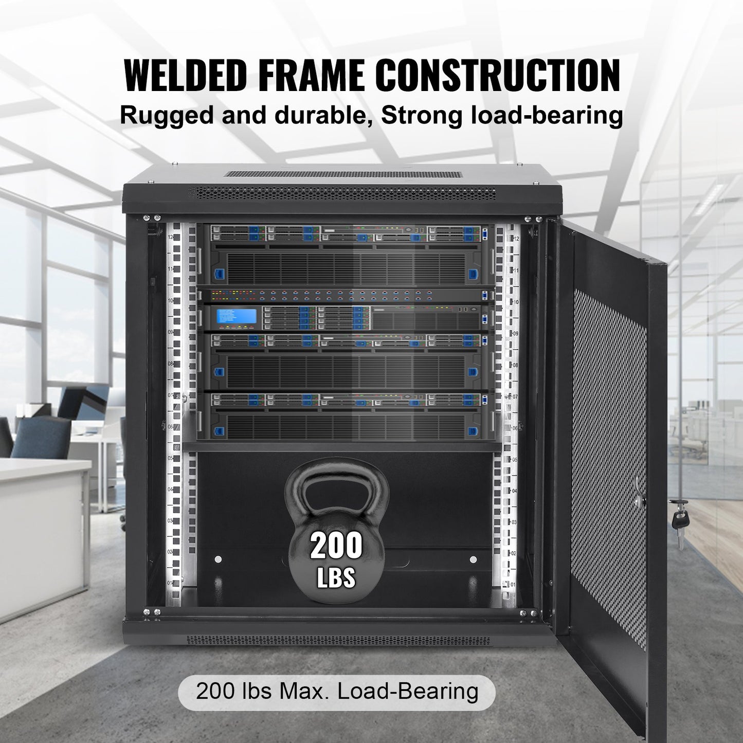 AI62 Decor Wall-Mount Server Cabinet