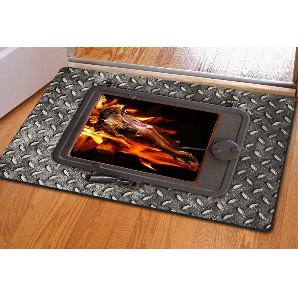 AI62 Decor Multi-Purpose Dining & Door Mat with Creative Prints