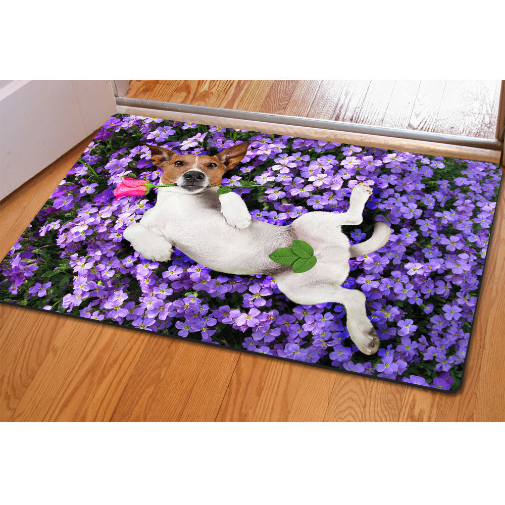 AI62 Decor Multi-Purpose Dining & Door Mat with Creative Prints