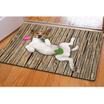 Multi-Purpose Dining & Door Mat with Creative Prints AI62Decor