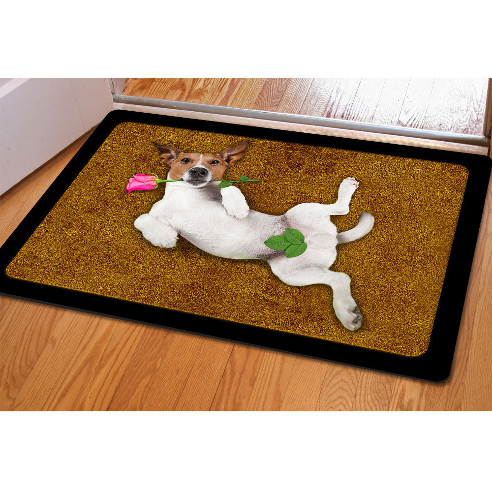AI62 Decor Multi-Purpose Dining & Door Mat with Creative Prints