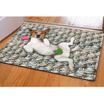 Multi-Purpose Dining & Door Mat with Creative Prints AI62Decor