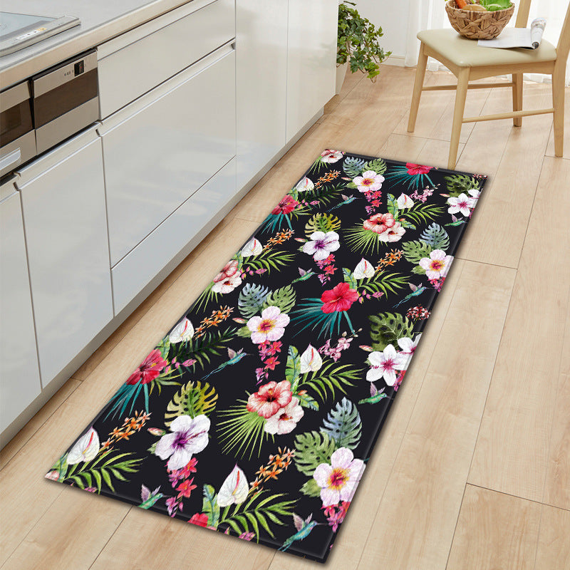 AI62 Decor 3D Printed Anti-Slip Washable Kitchen & Door Mat