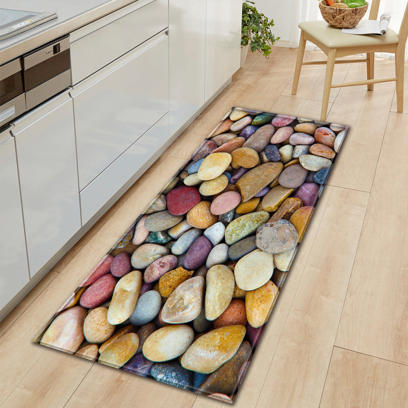 AI62 Decor 3D Printed Anti-Slip Washable Kitchen & Door Mat