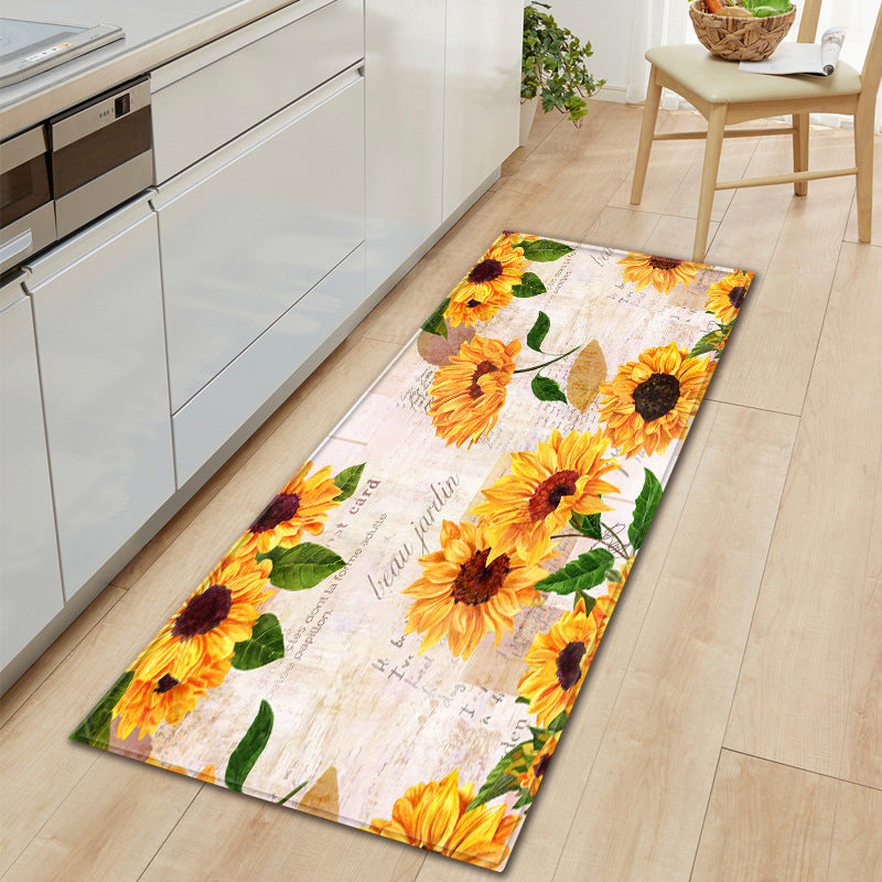AI62 Decor 3D Printed Anti-Slip Washable Kitchen & Door Mat