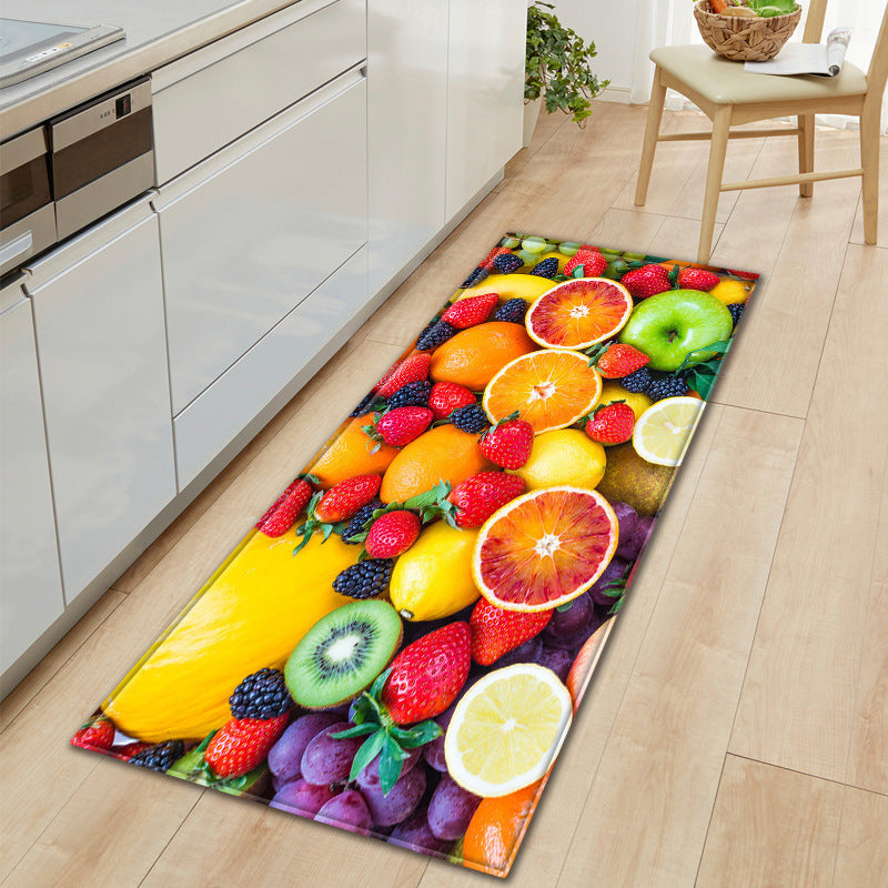 AI62 Decor 3D Printed Anti-Slip Washable Kitchen & Door Mat