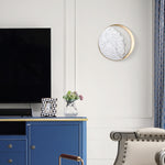 Marble LED Wall Sconce Lamp for Bedroom AI62Decor