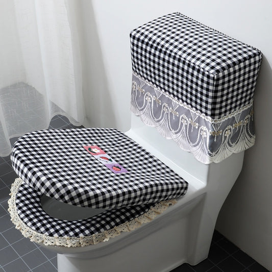 AI62 Decor Waterproof 3-Piece Toilet Cushion Seat Set