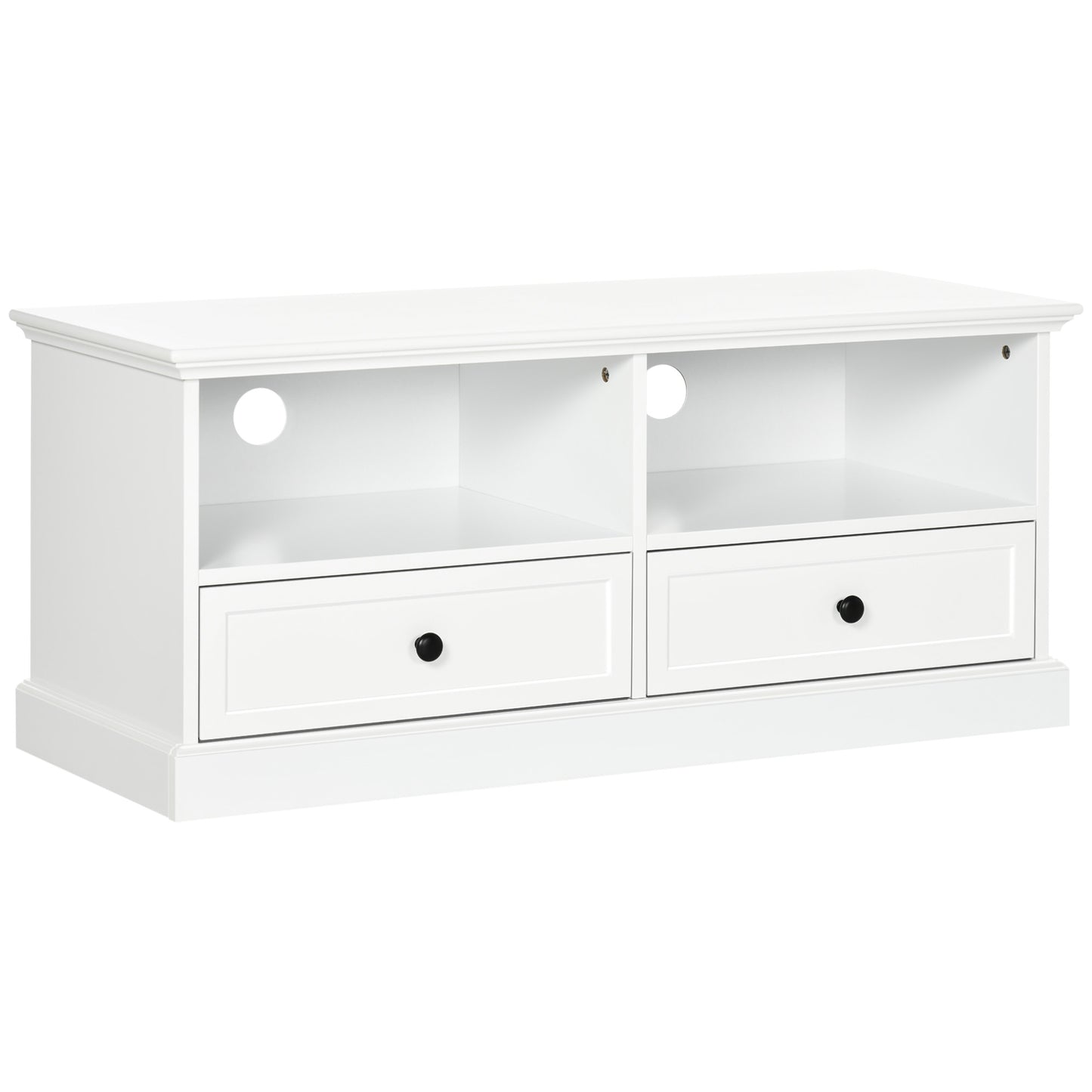 AI62 Decor Modern TV Stand with Drawers & Shelves