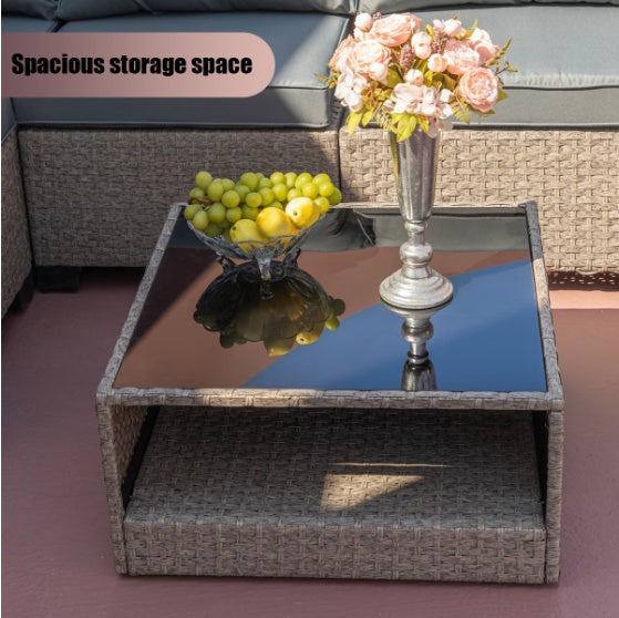 AI62 Decor 7-Piece Outdoor Patio Sofa Furniture Set