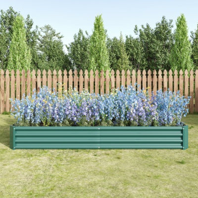 AI62 Decor Metal Raised Garden Bed Kit for Flowers & Vegetables