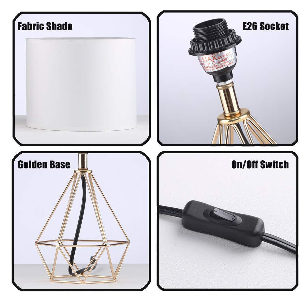 AI62 Decor Elegant Diamond Table Lamp for Living Room