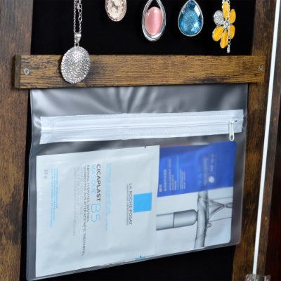 Full-Length 360° Swivel Jewelry Cabinet Mirror AI62Decor