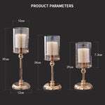 Elegant Metal Candlestick Holder AI62Decor