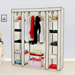 5-Layer Non-Woven Wardrobe with 12 Compartments AI62Decor