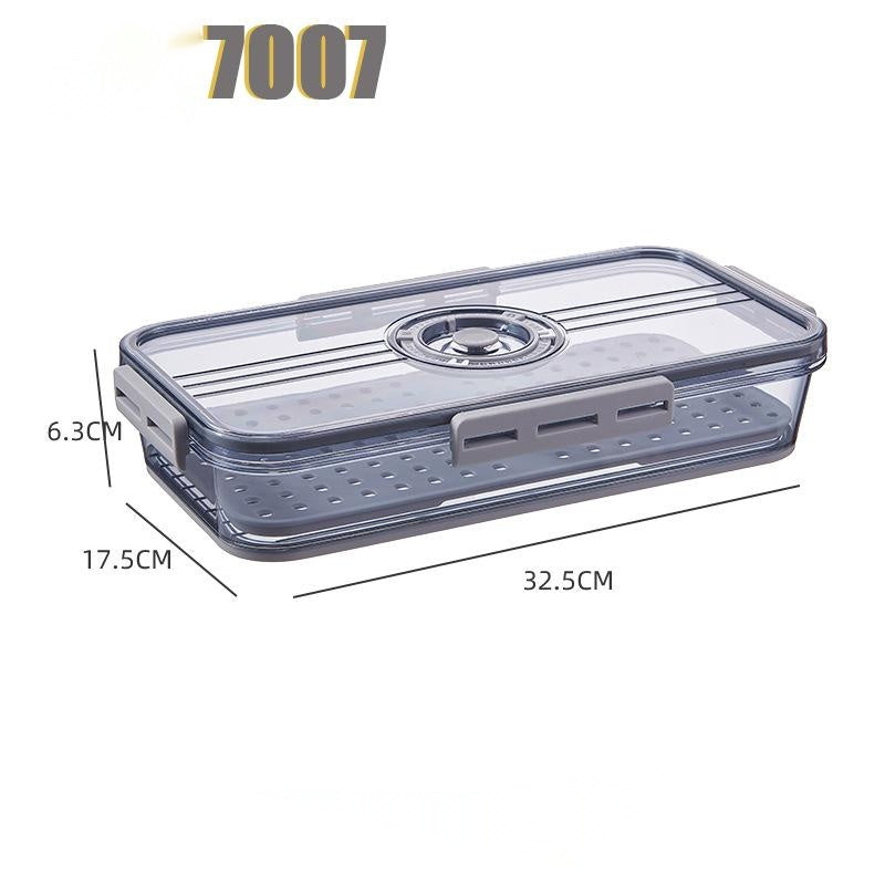 Transparent Refrigerator Storage Box - Food Grade PET AI62Decor