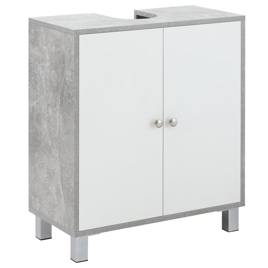 AI62 Decor Kleankin Under Sink Cabinet with Adjustable Shelves