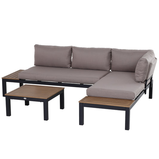 AI62 Decor 3-Piece Outdoor Garden Furniture Set