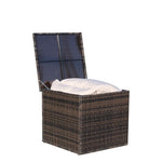 Wicker Patio Furniture Storage Box AI62Decor