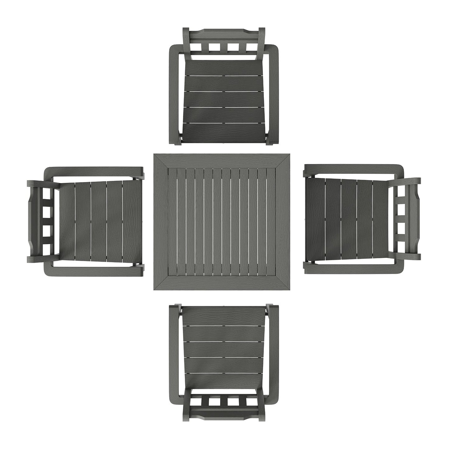 AI62 Decor 5-Piece Outdoor Patio Dining Set