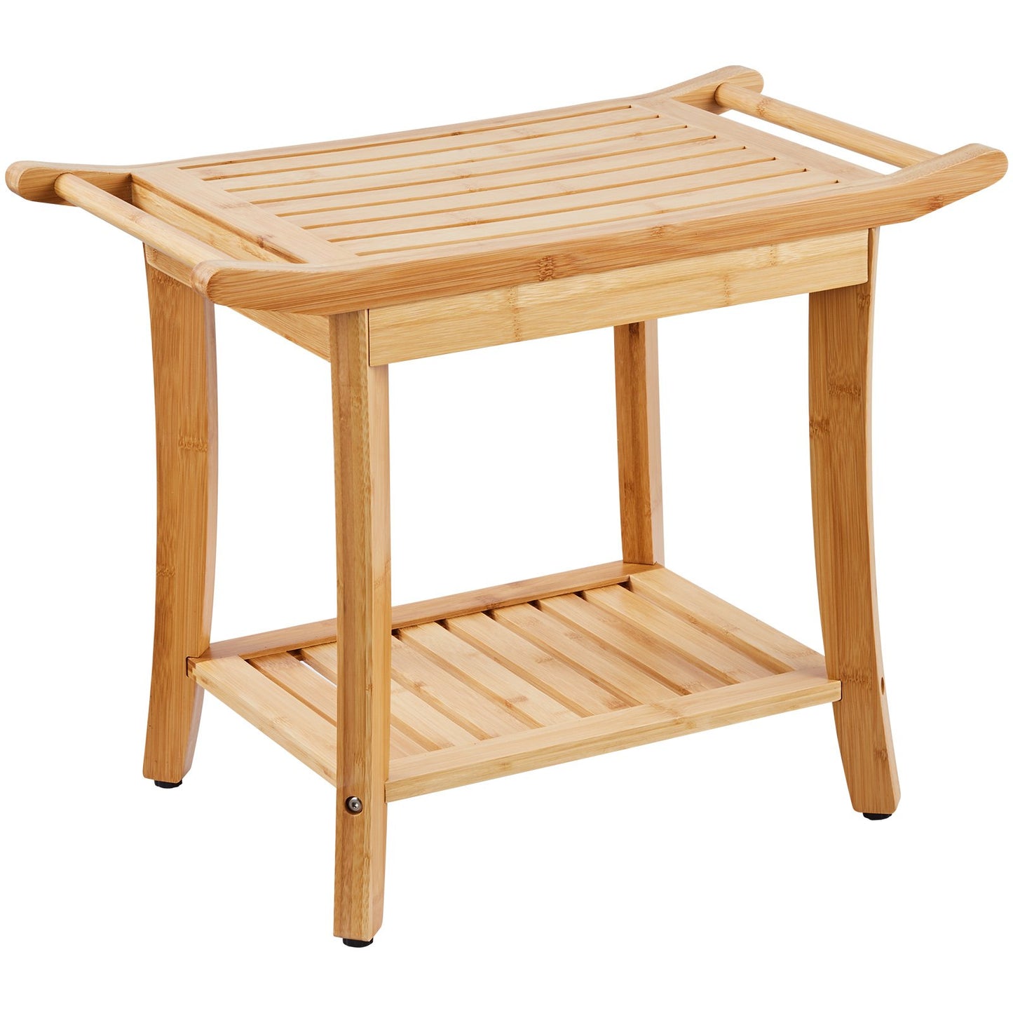 AI62 Decor Bamboo Shower Bench with Storage – 24