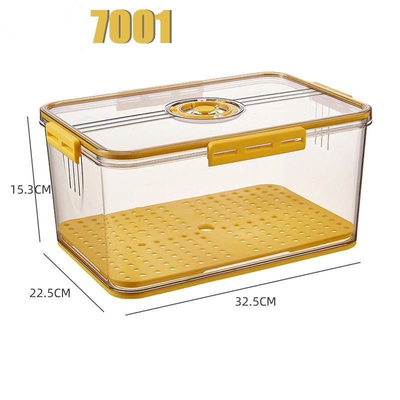 Transparent Refrigerator Storage Box - Food Grade PET AI62Decor