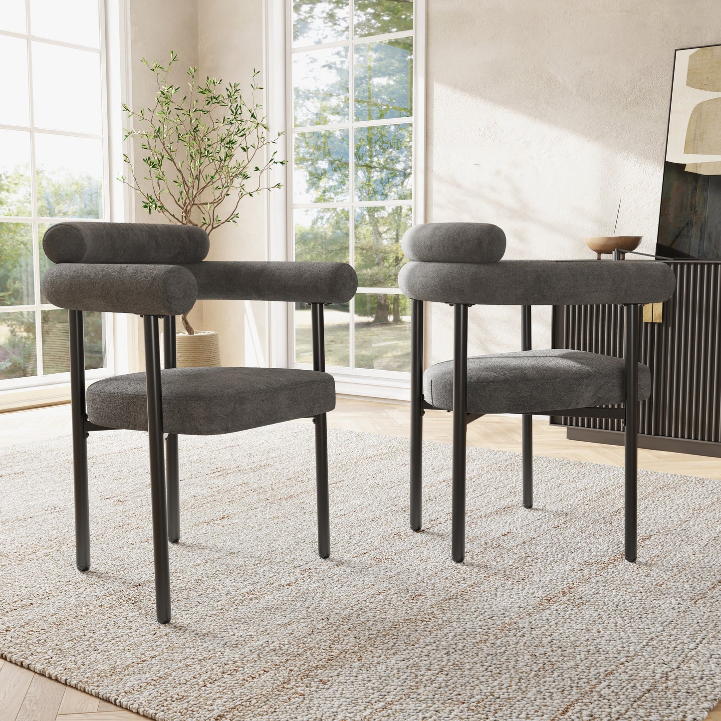 AI62 Decor  Modern Velvet Dining Chairs