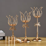 Wrought Iron Candle Holder for Home Decoration AI62Decor