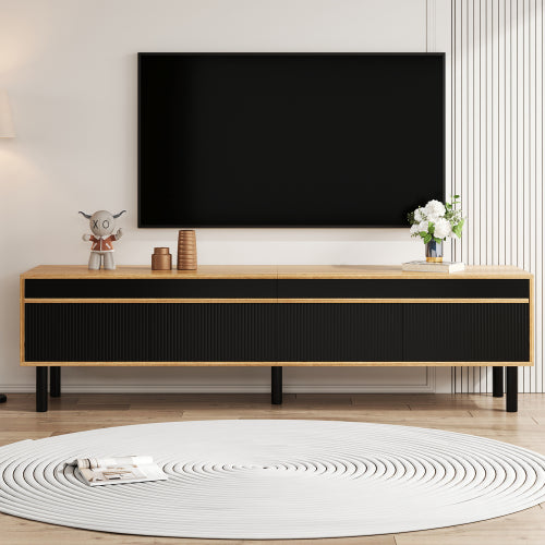AI62 Decor  4-Door Low Cabinet