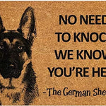 Printed Velvet Welcome Home Floor Mat AI62Decor