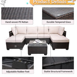 Outdoor Patio Sofa Furniture Set AI62Decor