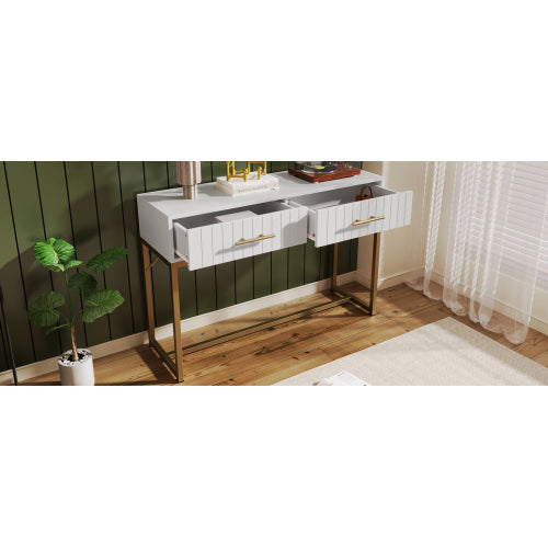 AI62 Decor Dressing Table with 2 Drawers