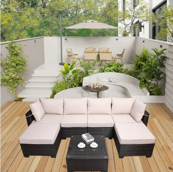AI62 Decor Outdoor Patio Sofa Furniture Set